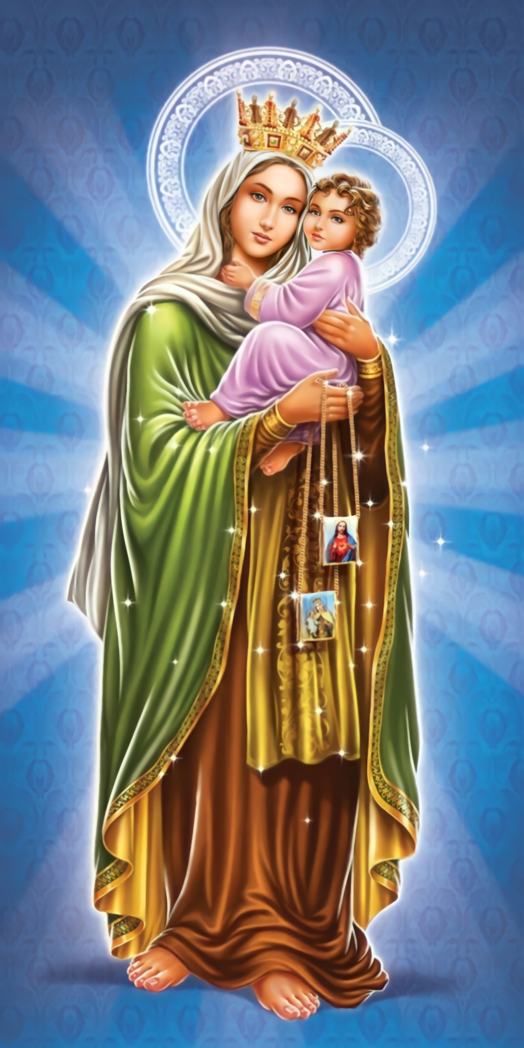 Our Lady of Mount Carmel Illustration&nbsp;HD