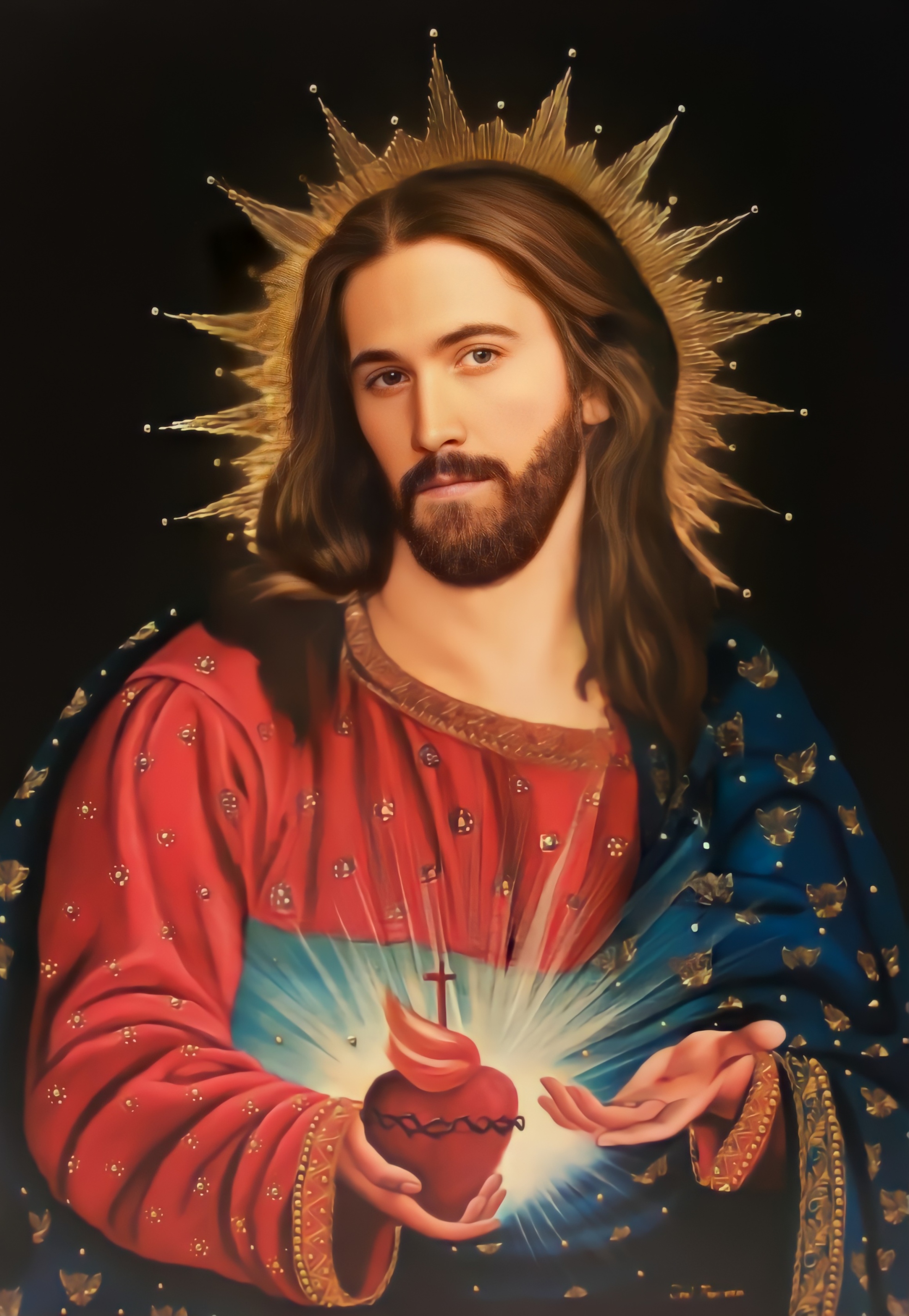 Sacred Heart Painting HD