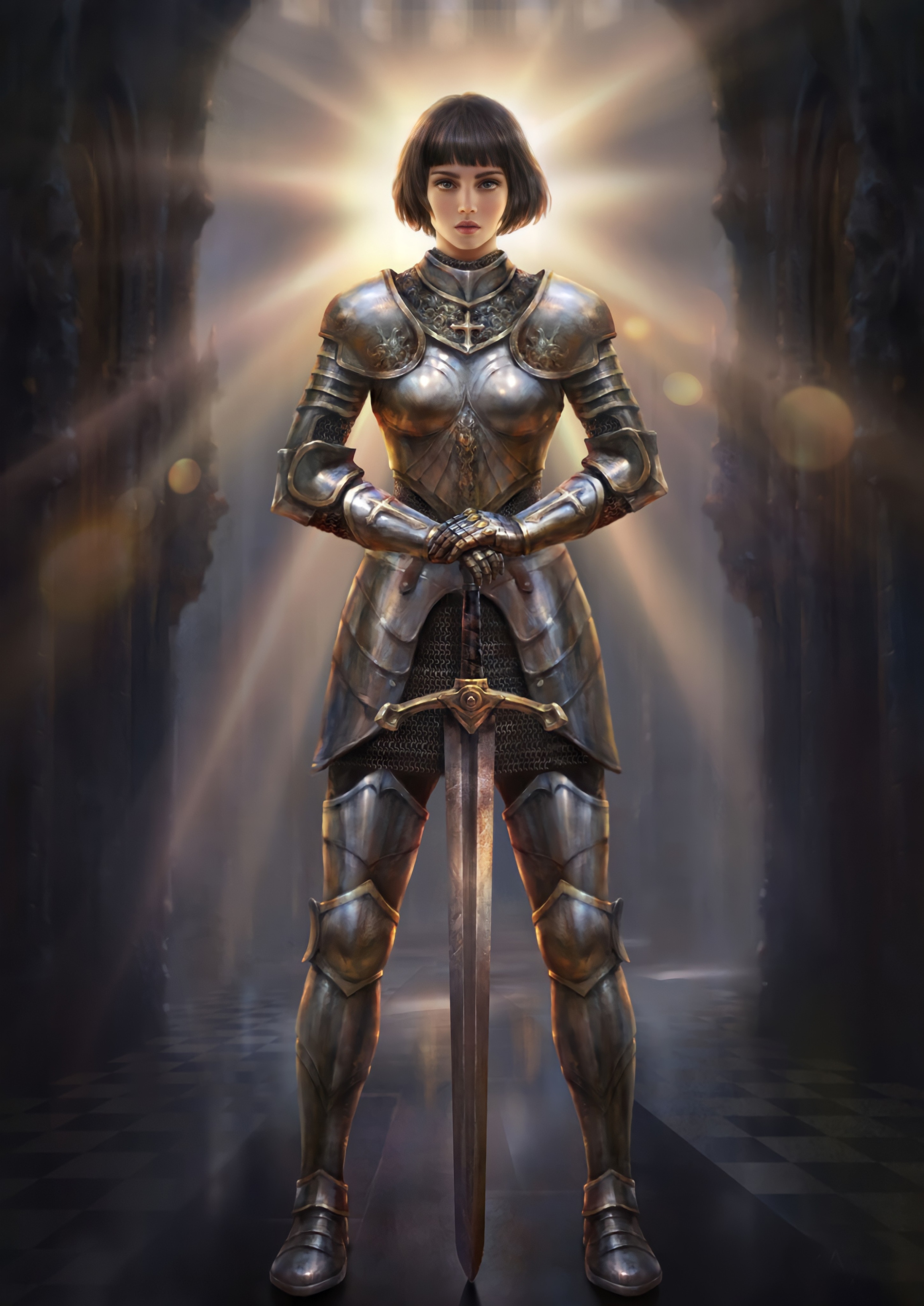 St. Joan of Arc Illustration