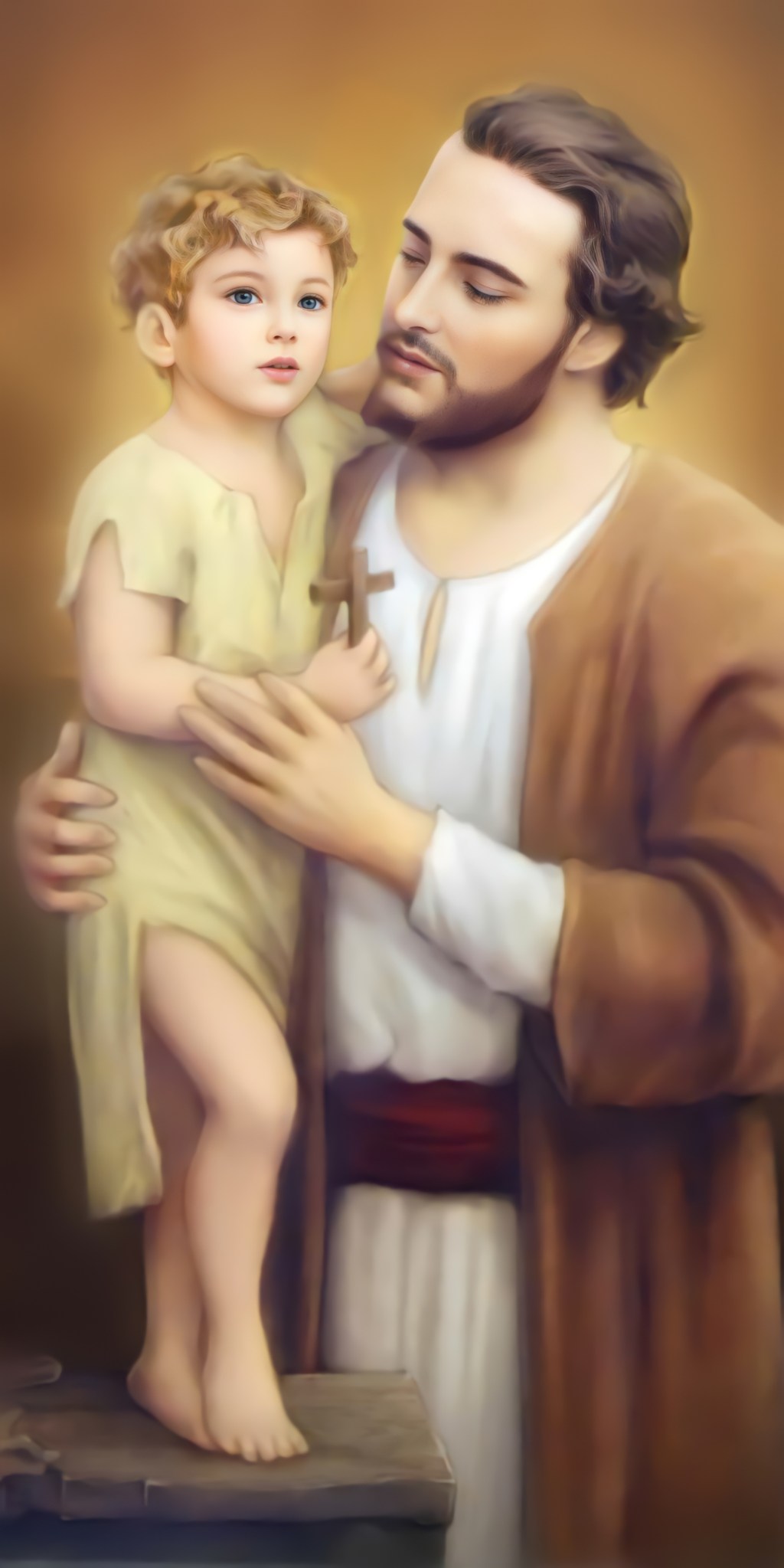 Young Joseph and Child Jesus&nbsp;HD