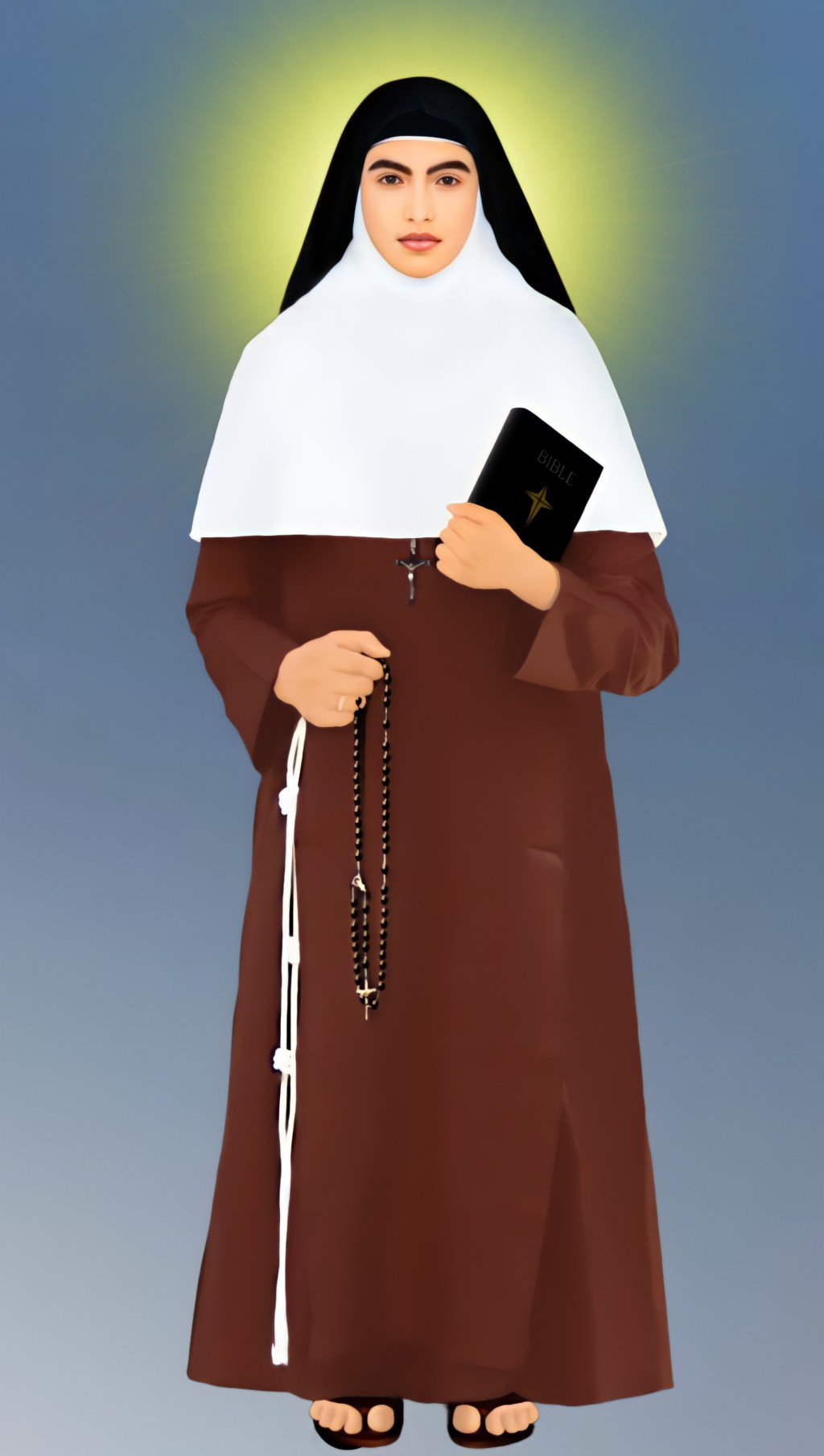 St. Alphonsa Illustration