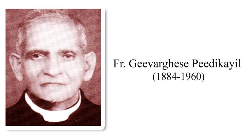 Rev. Fr Geevarghese Peedikayil (1884-1960)
