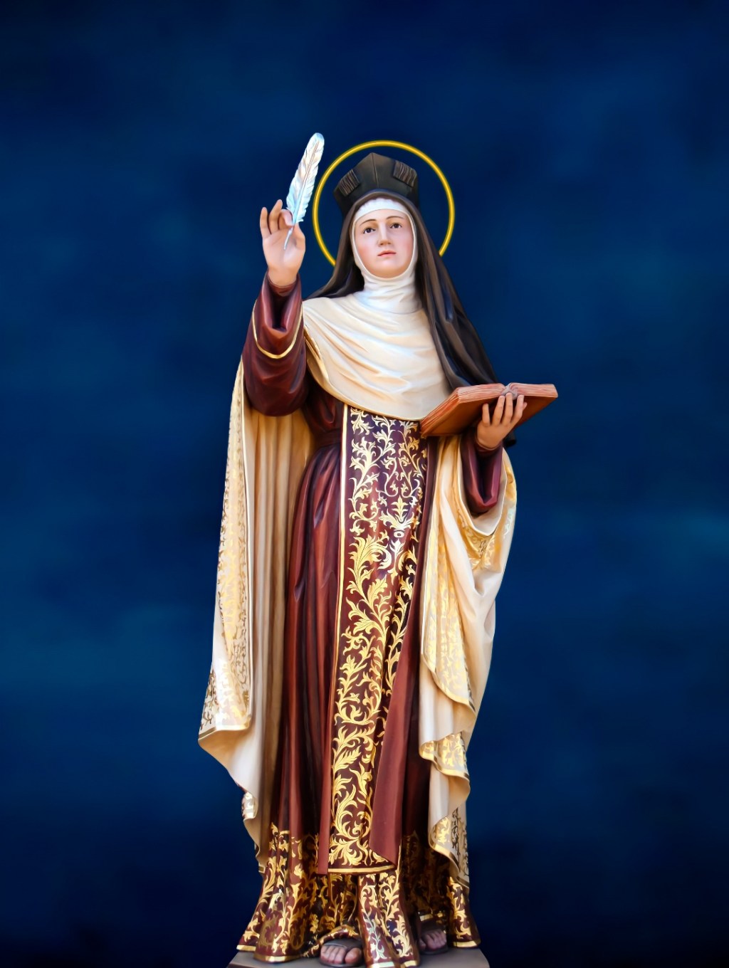 St Teresa of Avila Statue&nbsp;HD
