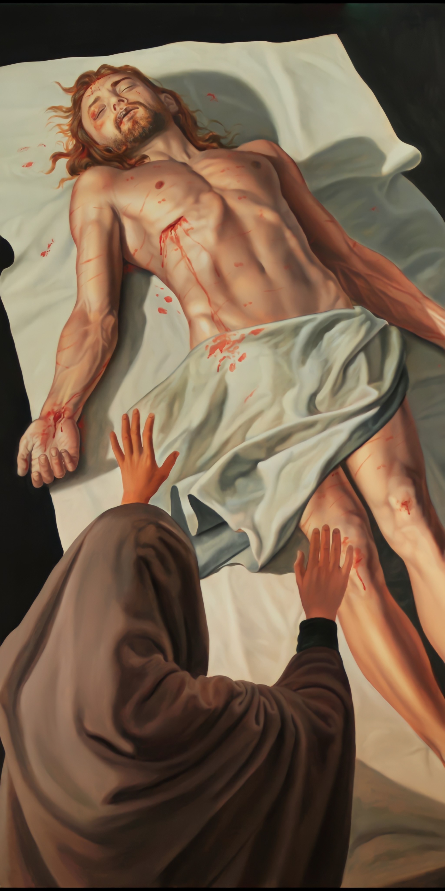 The Body of Jesus is Taken Down from the Cross