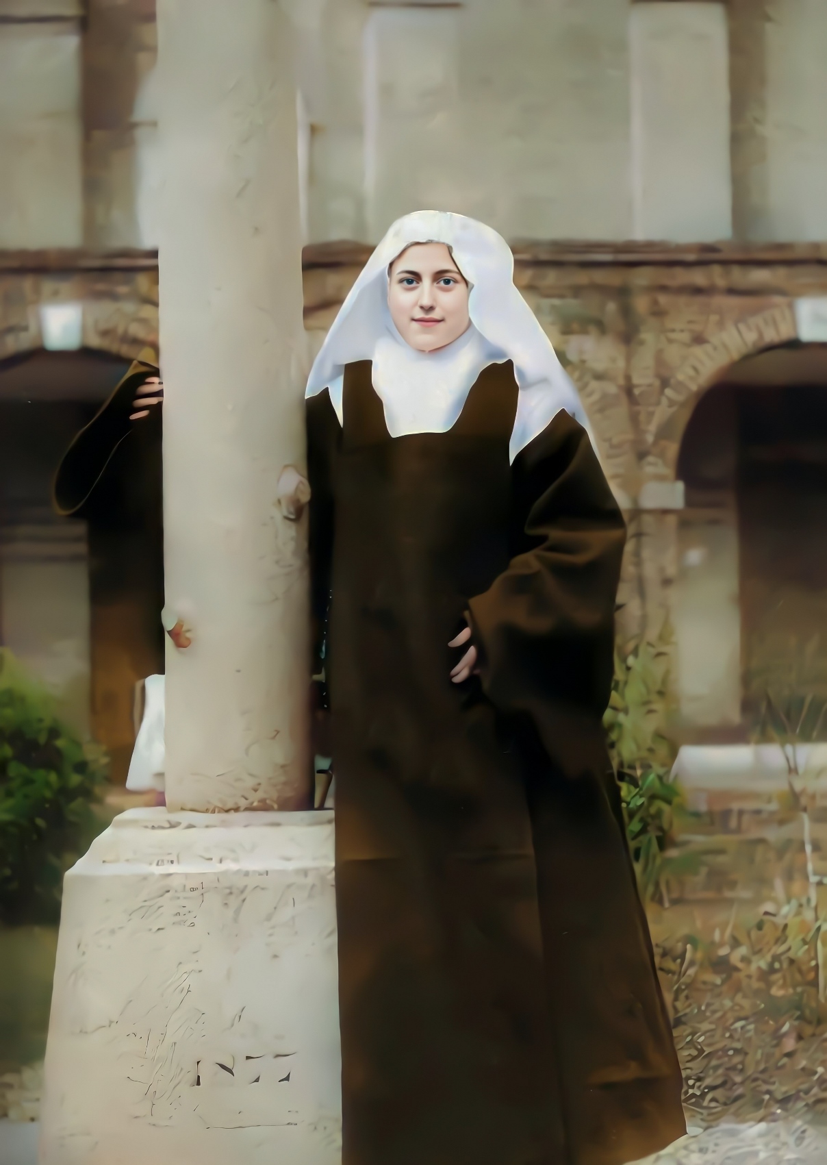 St Therese of Lisiuex, Original Image Restored