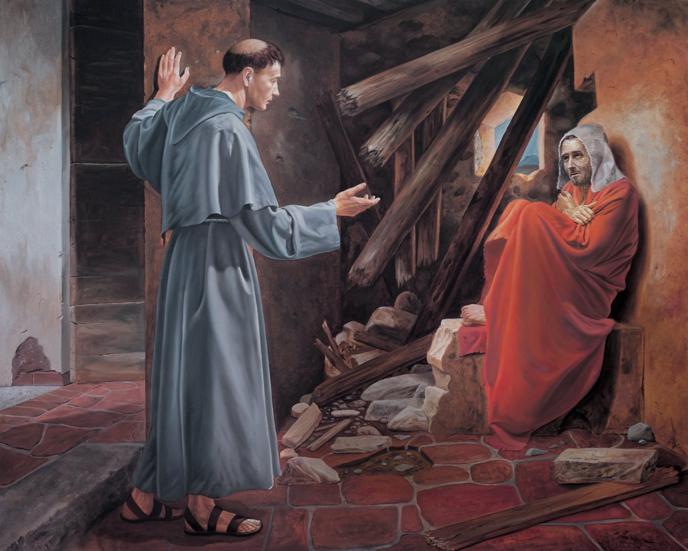 St Antony Heals a Demoniac