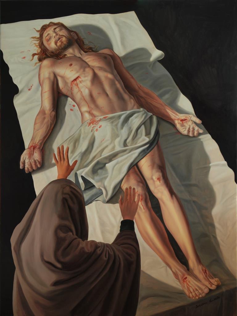 Jesus is placed in the sepulchre&nbsp;HD