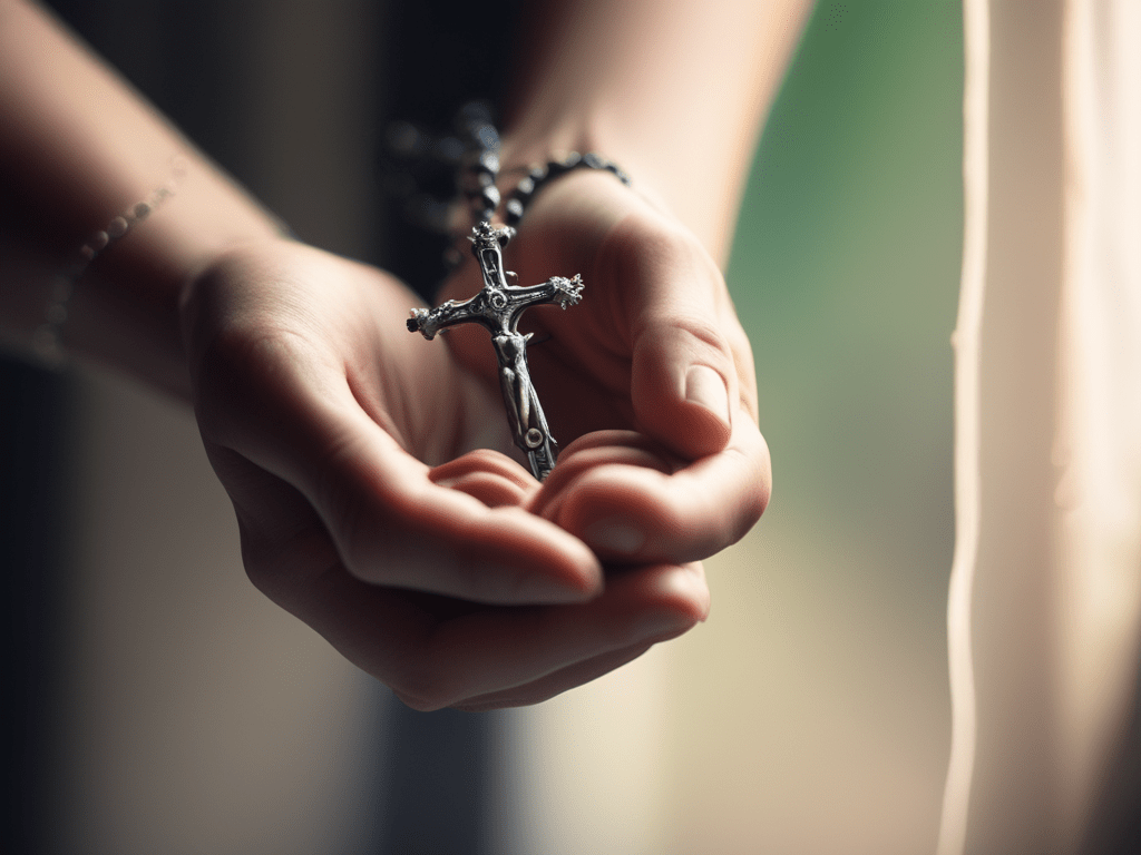 Rosary on Hands
