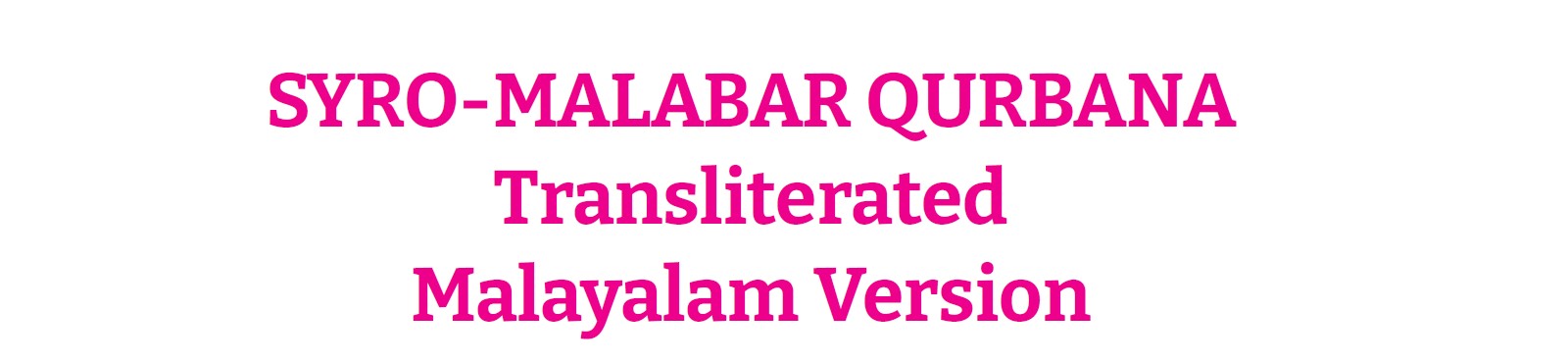 Manglish Qurbana Featured