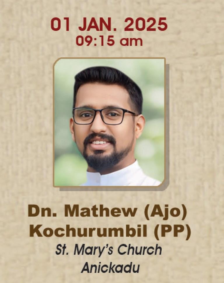 Dn Ajo Kochurumbil MCBS | Priestly Ordination | 1st January&nbsp;2025