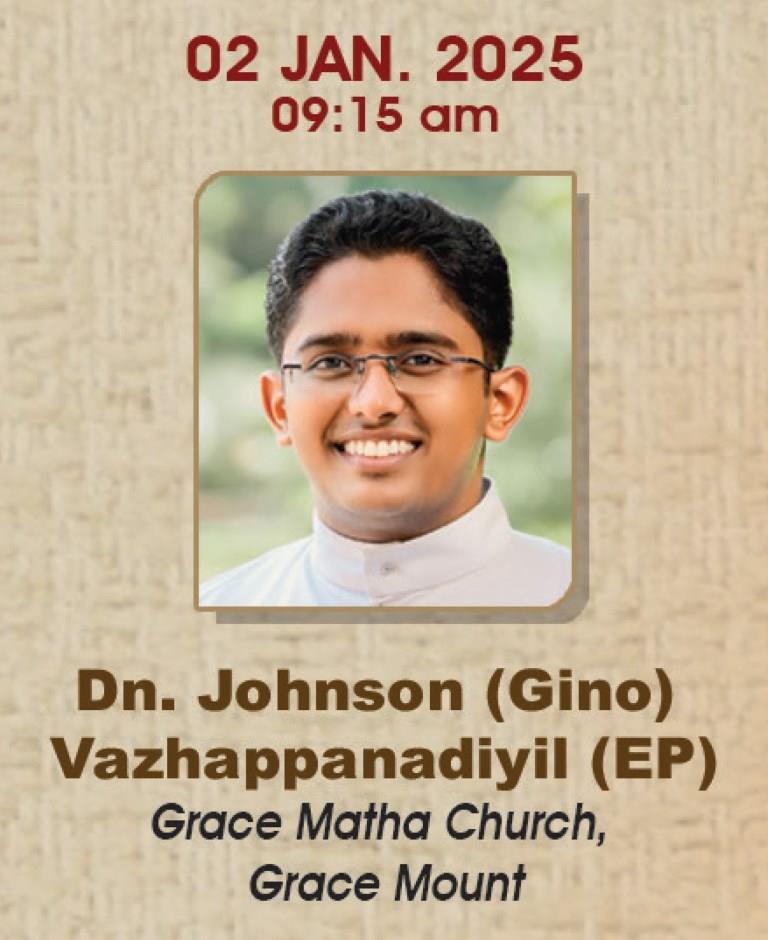 Dn Gino Vazhappanadiyil MCBS | Priestly Ordination | 2nd January&nbsp;2025