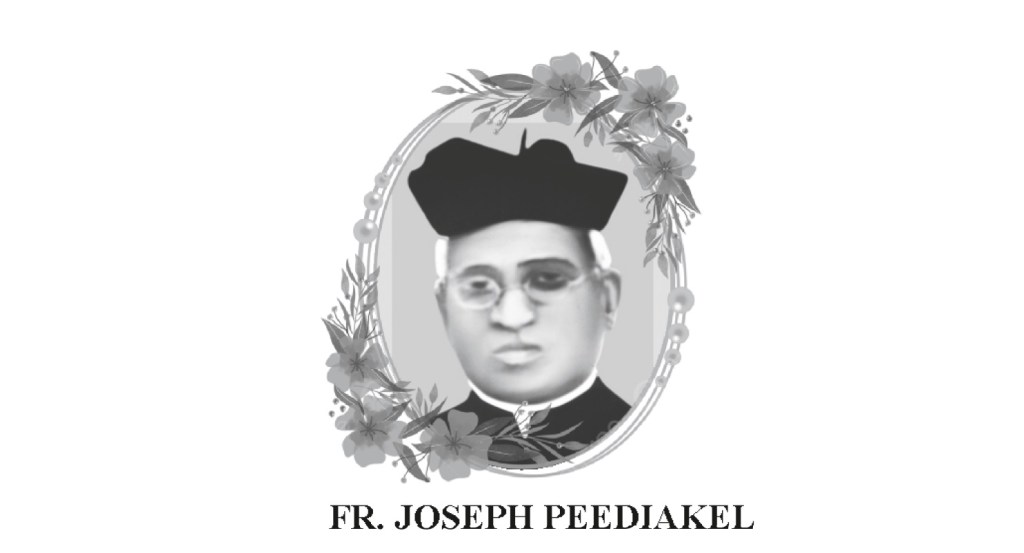 Rev. Fr  Joseph Peediakel MCBS (1858&nbsp;-1943)