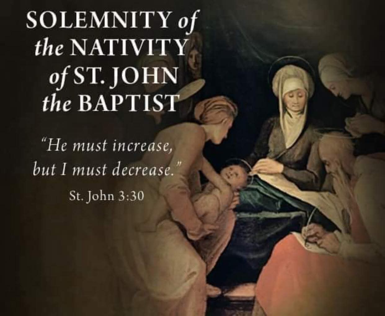 John the Baptist | അവന്‍ വളരുകയും ഞാന്‍ കുറയുകയും വേണം