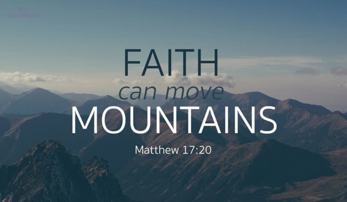 Matthew 17:14-21 | Living the Faith that Moves Mountains