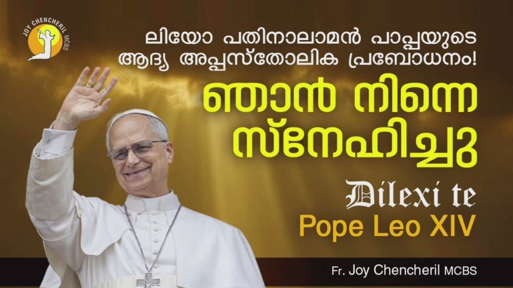 DILEXI TE, POPE LEO XIV | I HAVE LOVED YOU | ഞാൻ നിന്നെ സ്നേഹിച്ചു |&nbsp;Summary