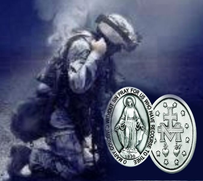 A Dying Soldier and the Miraculous Medal