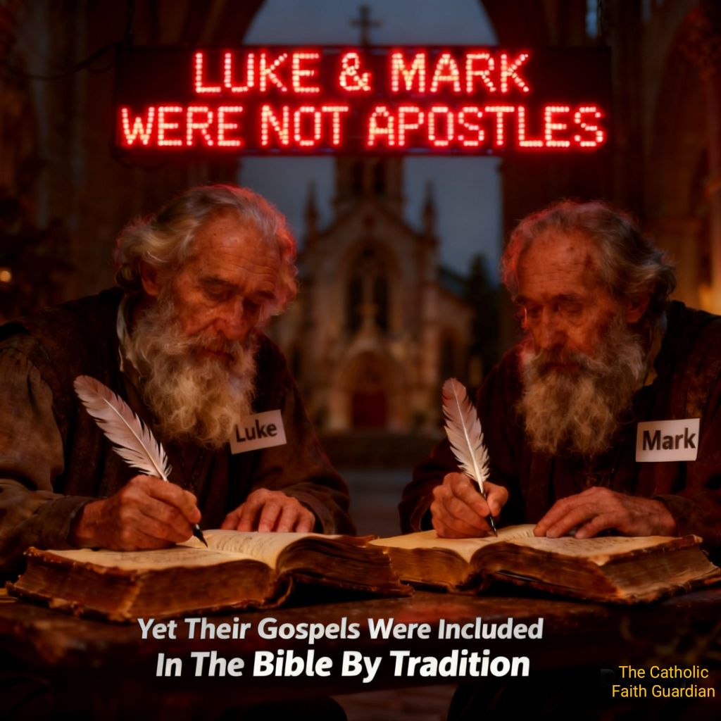 𝐃𝐈𝐃 𝐘𝐎𝐔 𝐊𝐍𝐎𝐖 𝐓𝐇𝐀𝐓 𝐌𝐀𝐑𝐊 & 𝐋𝐔𝐊𝐄 𝐖𝐄𝐑𝐄 𝐍𝐎𝐓 𝐀𝐏𝐎𝐒𝐓𝐋𝐄𝐒 — 𝐘𝐄𝐓 𝐓𝐇𝐄𝐘 𝐖𝐑𝐎𝐓𝐄 𝐆𝐎𝐒𝐏𝐄𝐋𝐒?