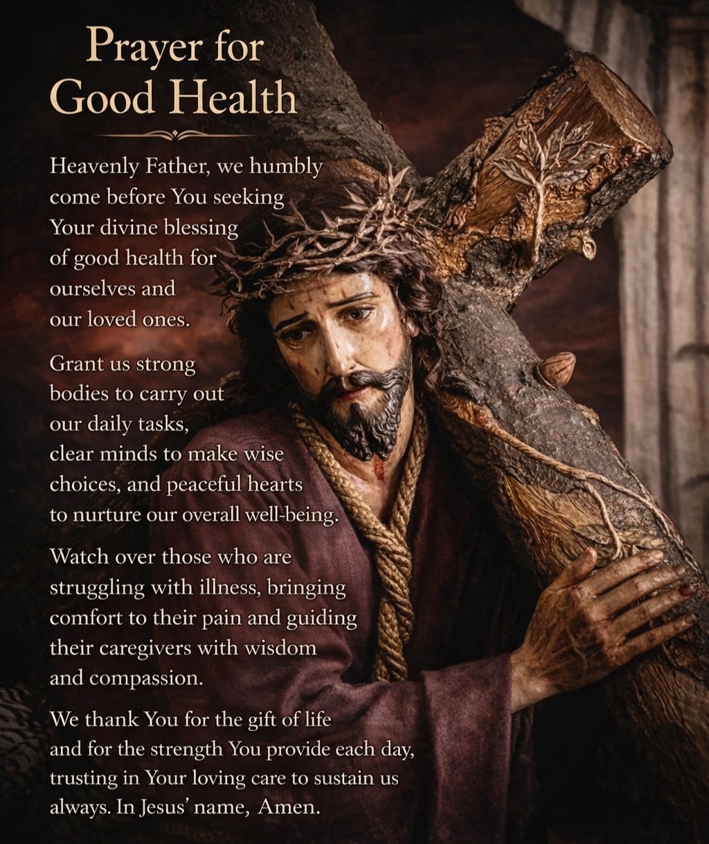 Prayer for Good Health