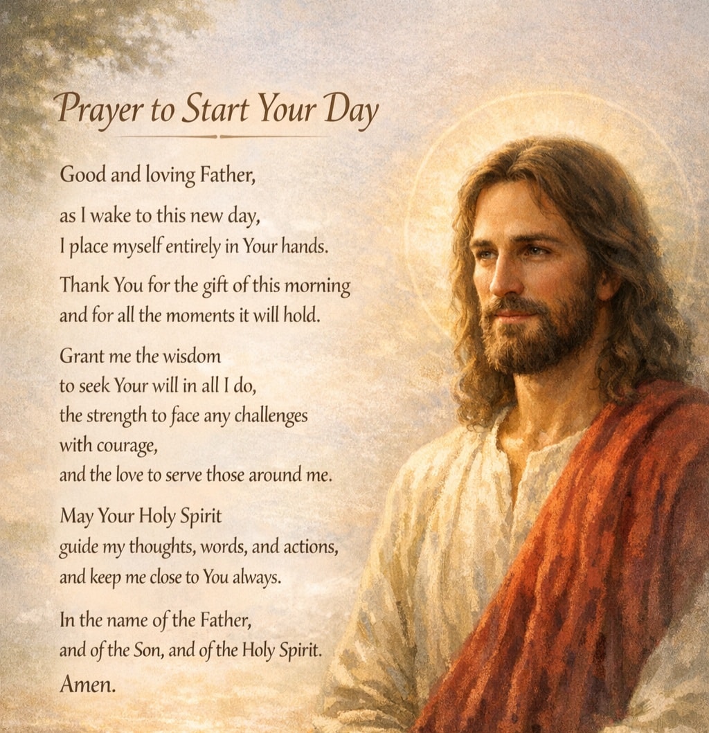 Prayer to Start Your Day