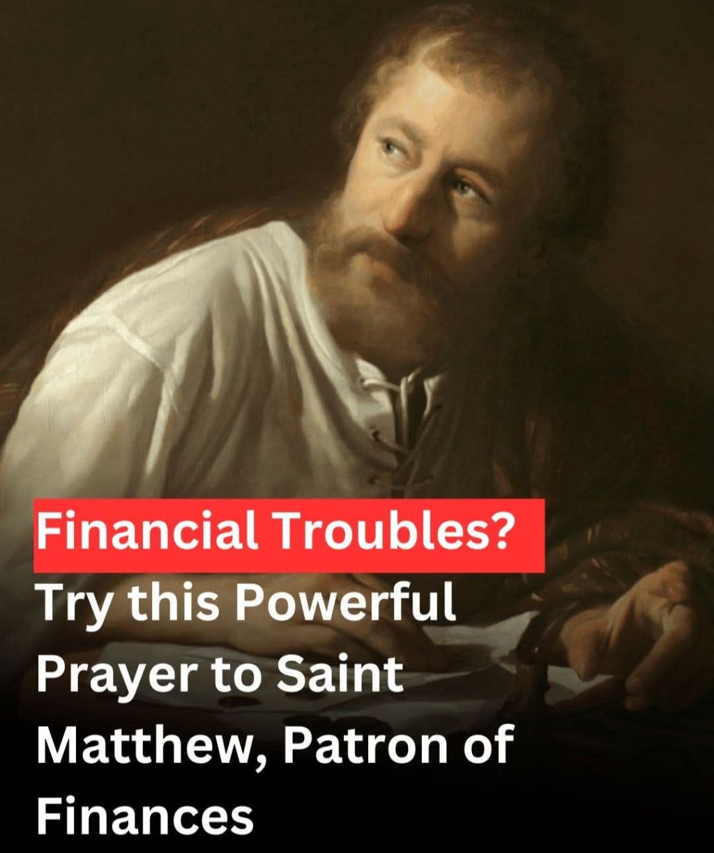 Prayer for the intercession of Saint Matthew during financial&nbsp;distress