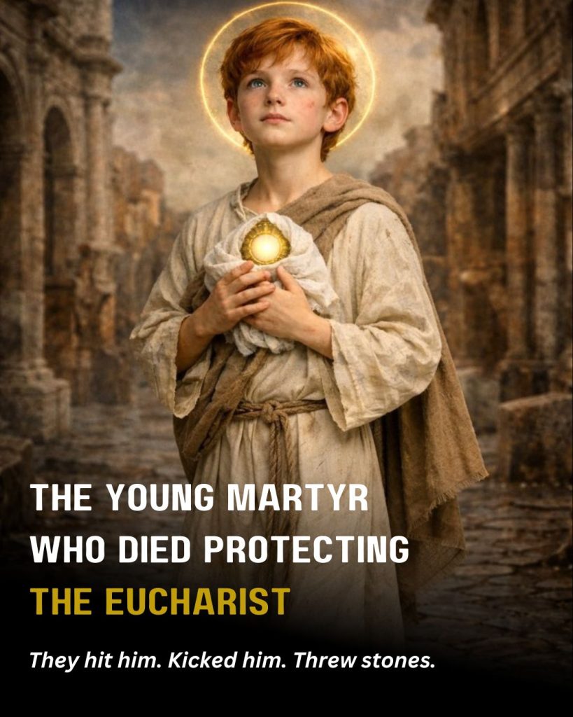 The Young Martyr Who Died Protecting the Eucharist