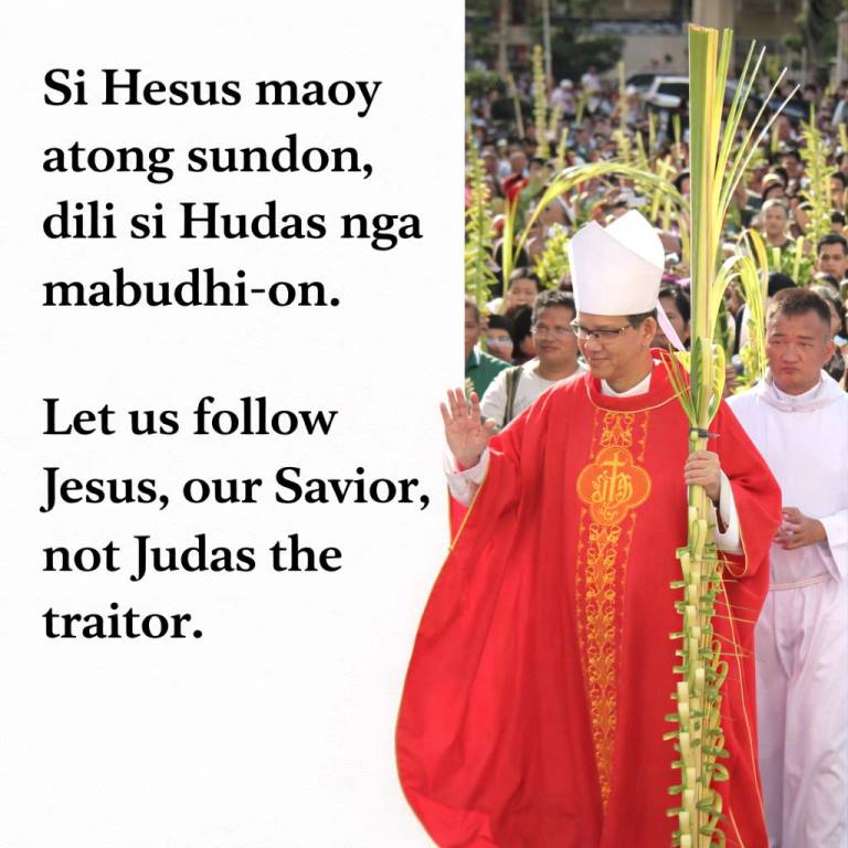 Palm Sunday Homily by Alberto S. Uy, Archbishop of Cebu