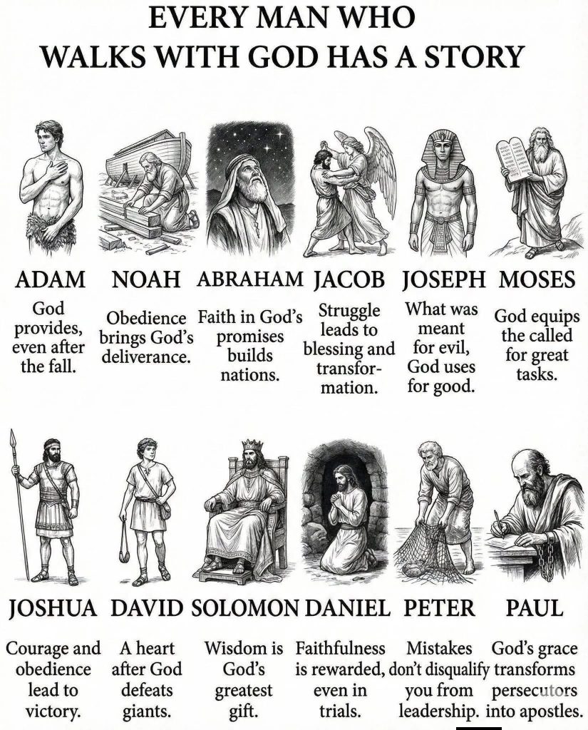Every Man Who Walks with God Has a Story