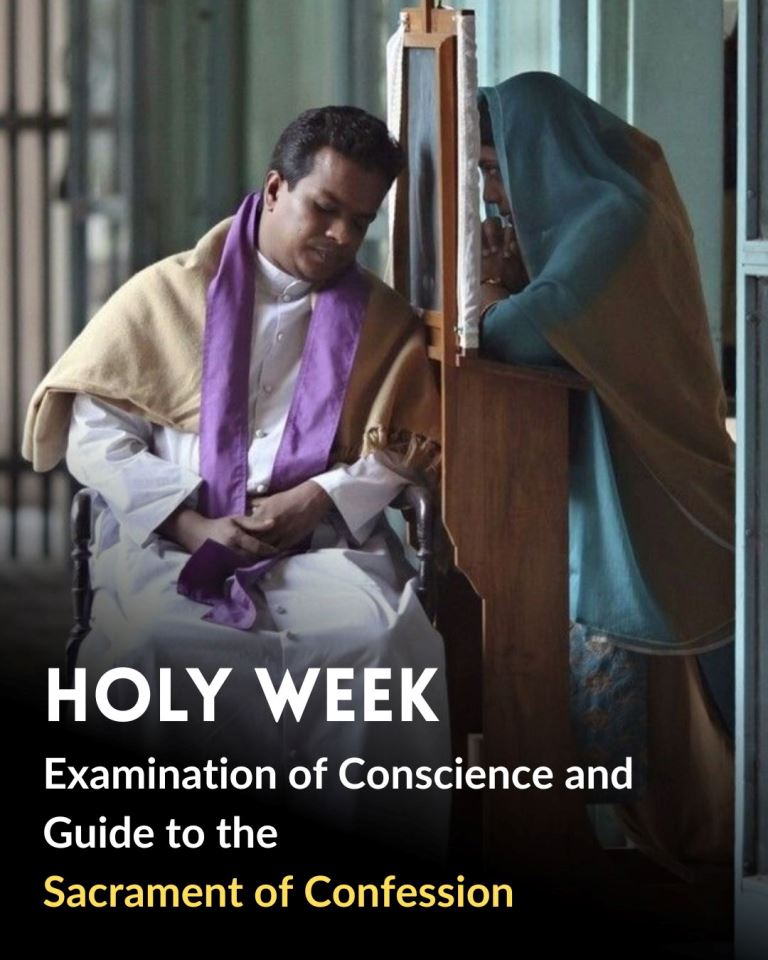 Examination of Conscience and Guide to the Sacrament of Confession