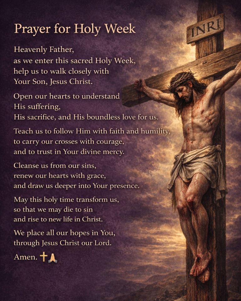 Prayer for Holy Week