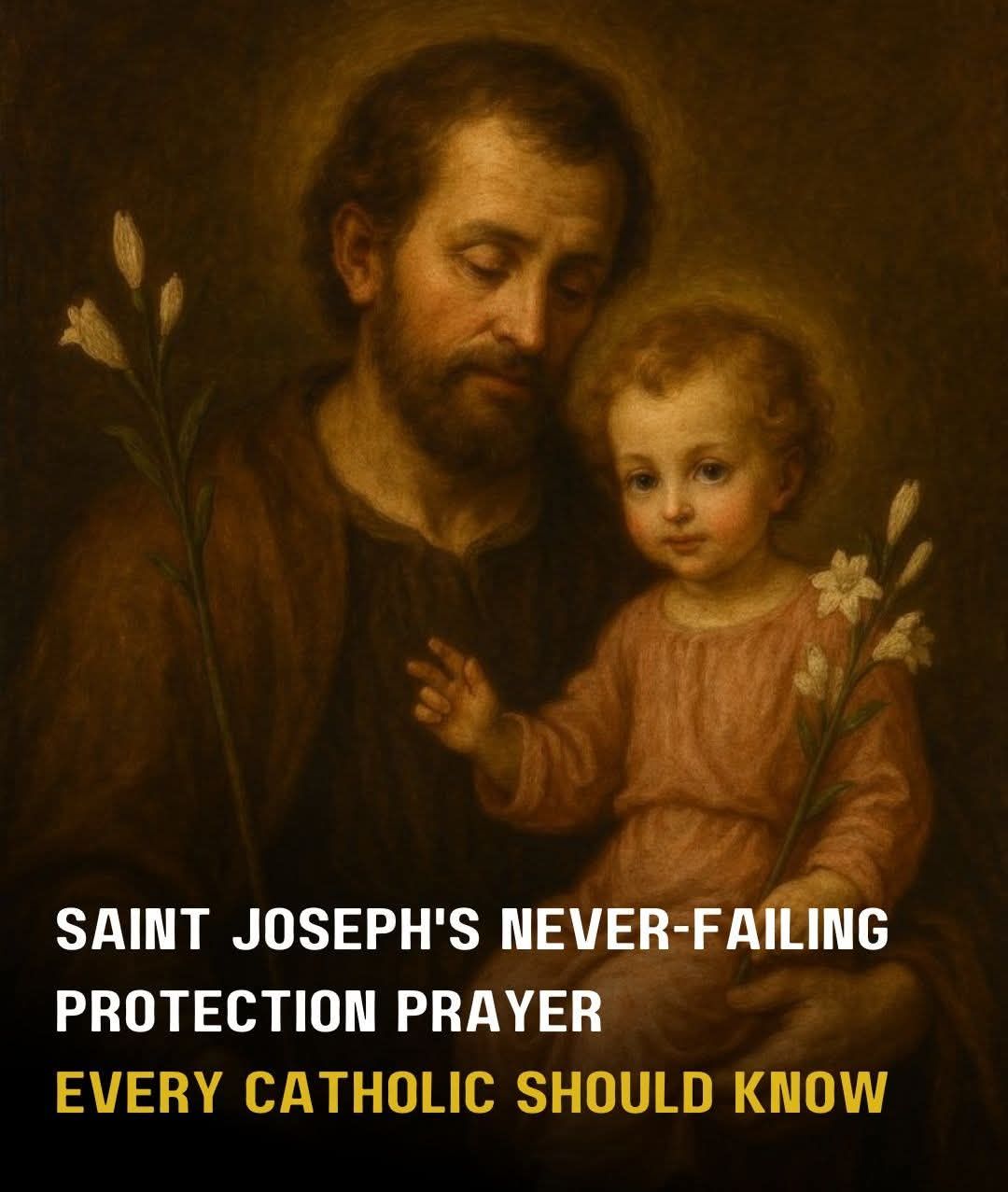 Prayer to St Joseph for Protection