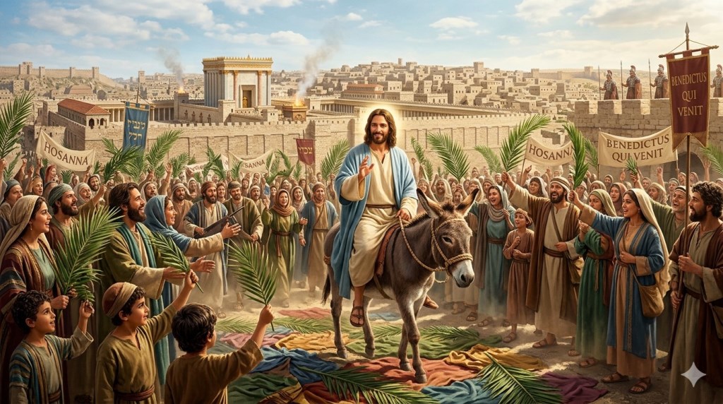The Triumphal Entry of Jesus into Jerusalem