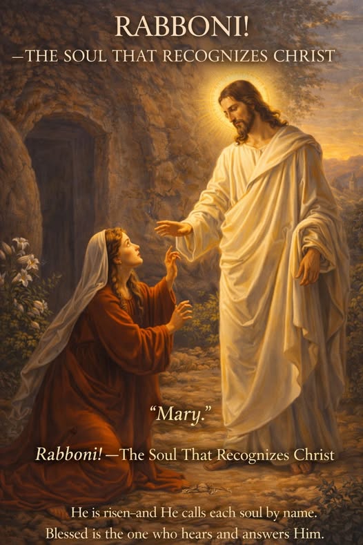 Rabboni – The Soul That Recognizes Christ