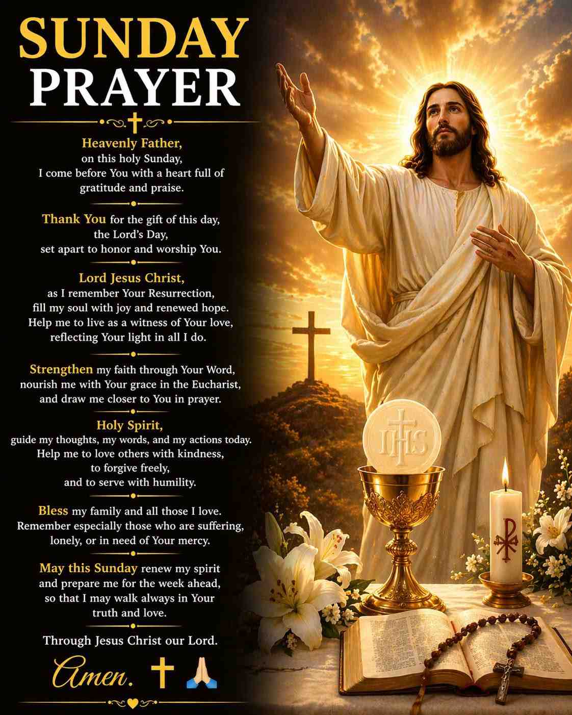 Sunday Prayer