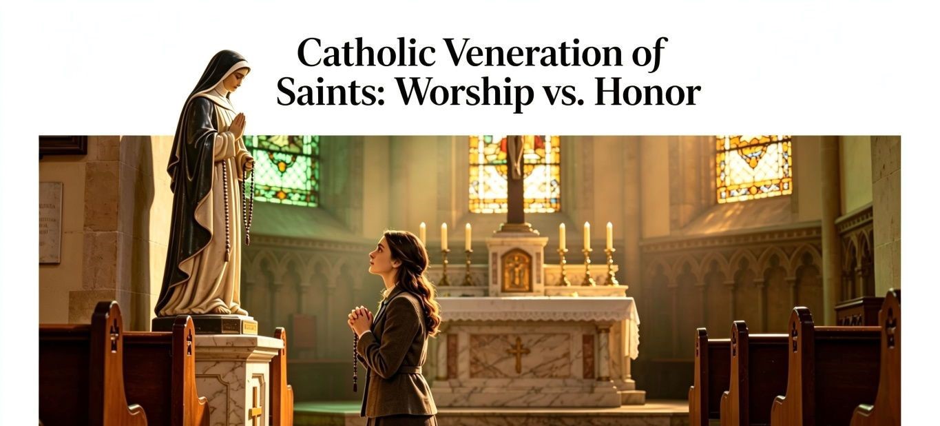 Catholic Veneration of Saints: Worship vs. Honor