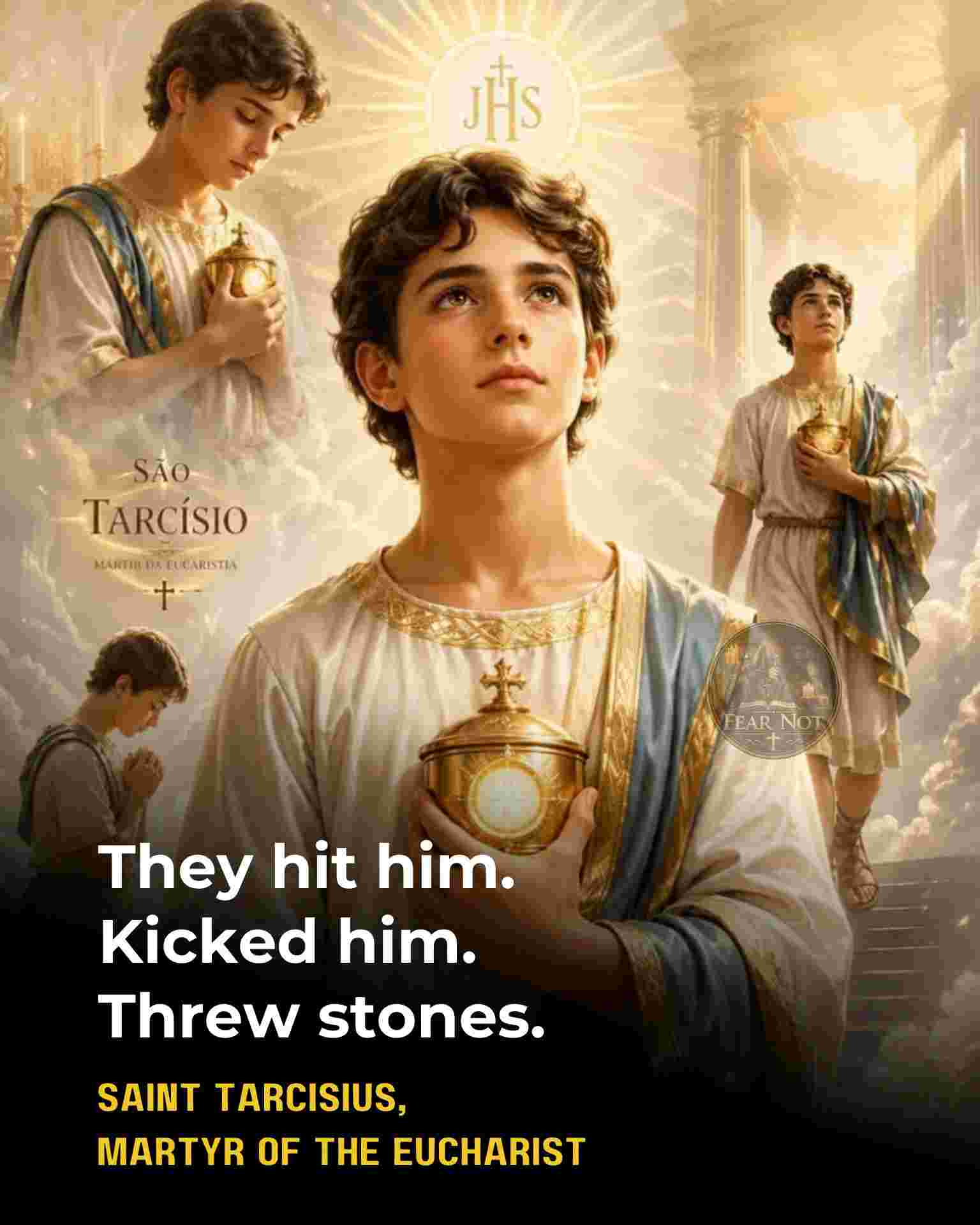 Saint Tarcisius, Martyr of the Eucharist
