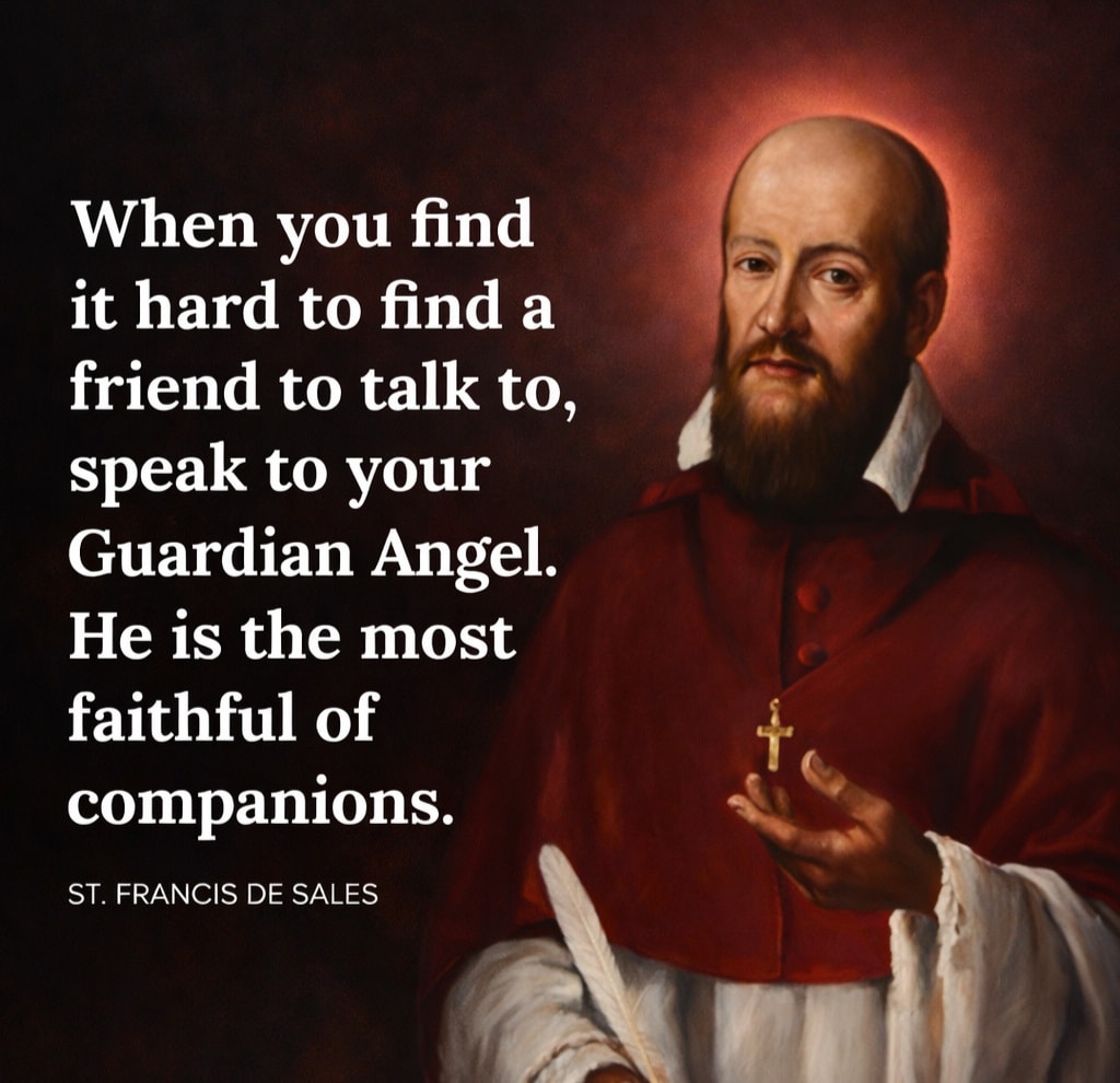 St. Francis de Sales - When you find it hard to find a friend